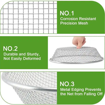 Garden Soil Sifter for Rocks Compost Sieve Garden Potting Lawn Soil Sieve Garden Sieve
