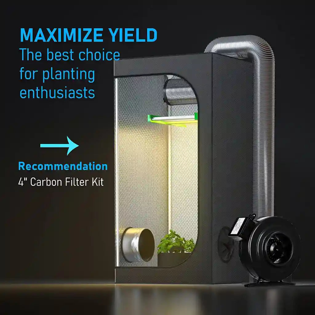 Garden 80 x 80 x 160 CM(32"x32"x64") Hydroponic Indoor Bud Green Room 600D Grow Tent