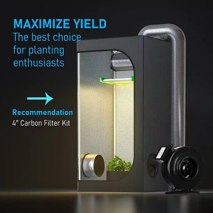 Garden 80 x 80 x 160 CM(32"x32"x64") Hydroponic Indoor Bud Green Room 600D Grow Tent